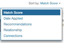 Match score linkedin apply