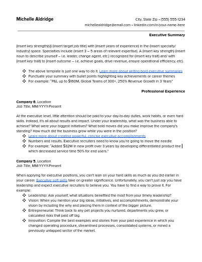 2 page resume